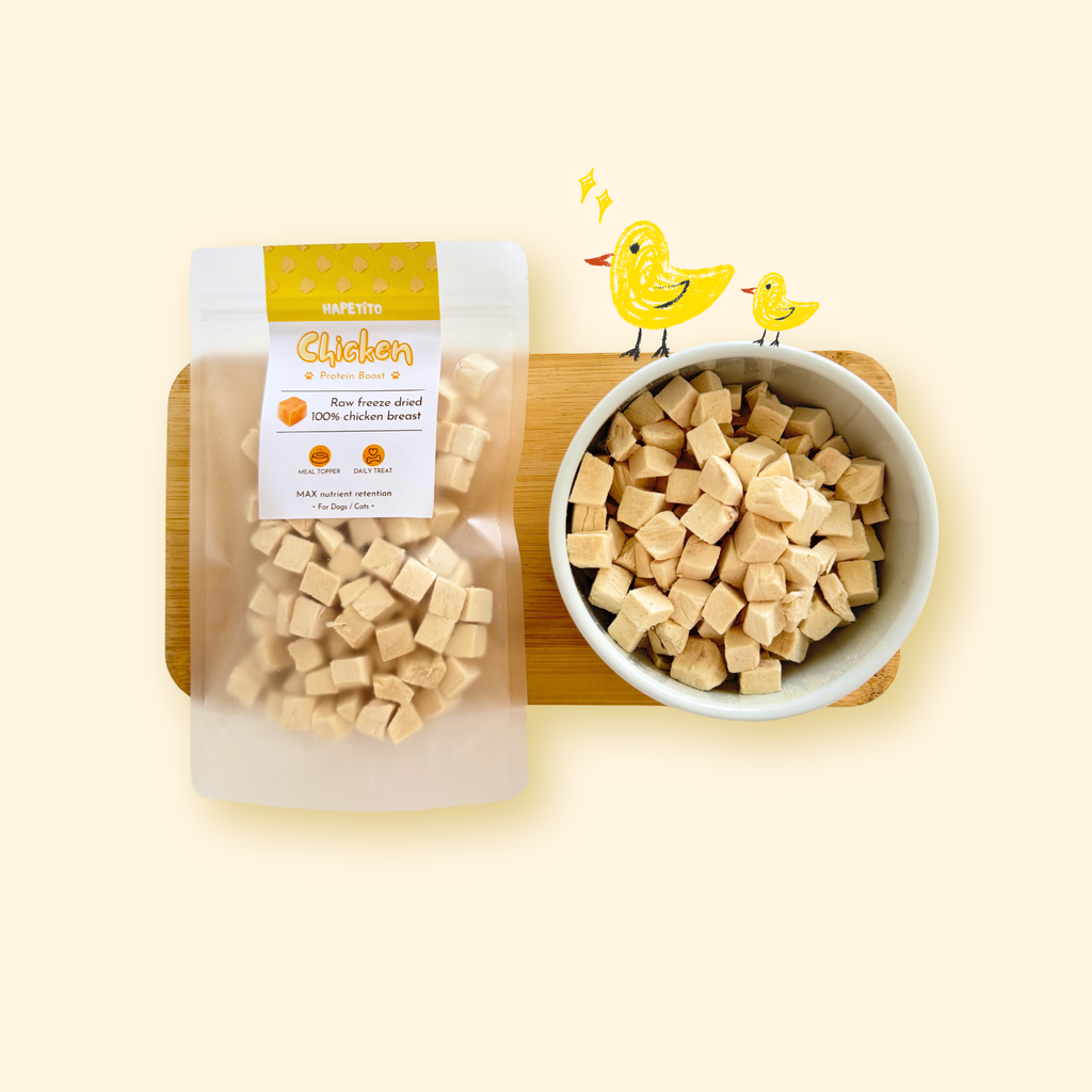 Freeze Dried 100% Chicken Breast