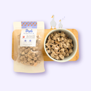 Raw freeze dried 100% duck breast 🦆
